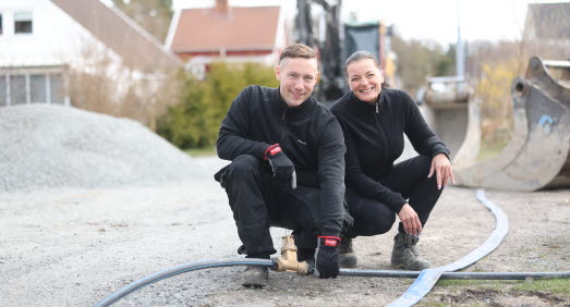 VA ute på uppdrag.