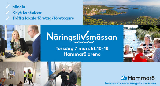 Näringslivsmässan fotocollage.