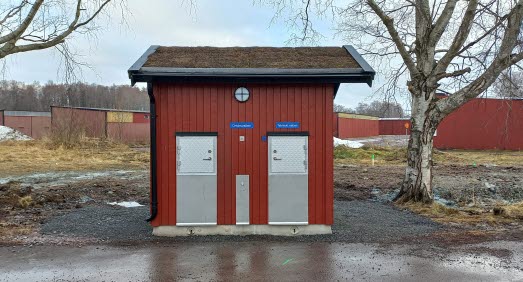 Vattenkiosk brandstation