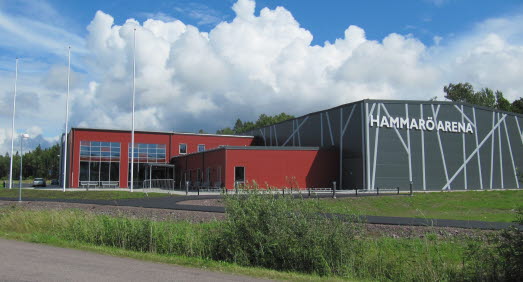 Exteriör bild av Hammarö Arena